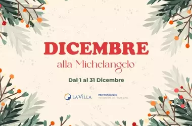 Festività Natalizie alla RSA Michelangelo: Un Calendario Ricco di Eventi e Condivisione