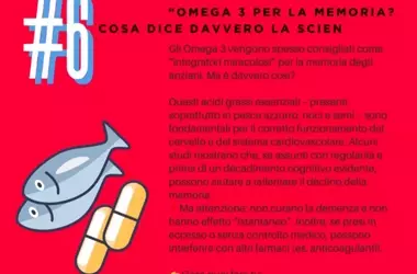 Omega-3 e Memoria nell'Anziano: Una Prospettiva Equilibrata