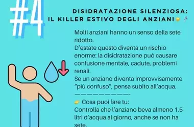 L'Importanza Cruciale dell'Idratazione negli Anziani Durante il Periodo Estivo