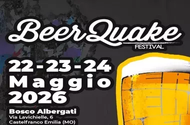 BeerQuake 2026: Una celebrazione di birra, musica e solidarietà a Bosco Albergati