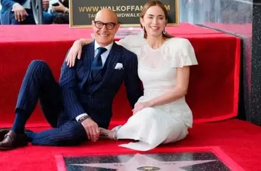 Emily Blunt e Stanley Tucci: Doppia Celebrazione sulla Walk of Fame di Hollywood
