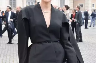 Bianca Balti al Quirinale: un'ode alla moda emergente con Institution by Galib Gassanoff