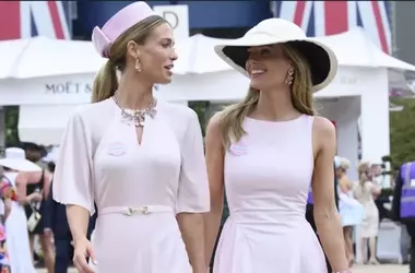 Eleganza Coordinata in Rosa: Lady Amelia ed Eliza Spencer Brillano al Royal Ascot 2026