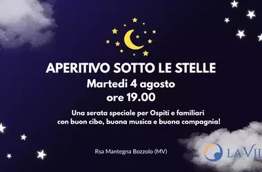 Festa Campestre e Aperitivo Sotto le Stelle alla RSA Mantegna