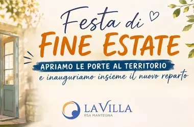 RSA Mantegna celebra la riapertura del terzo piano con una festa di fine estate