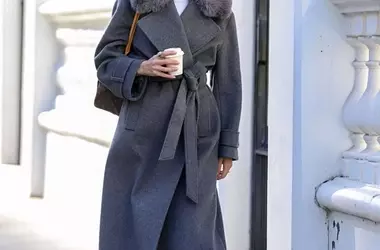 L'Eleganza del Cappotto con Collo in Pelliccia Sintetica: Le Proposte di Stile di Alexa Chung