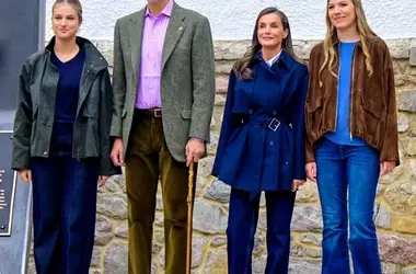 Leonor di Spagna: l'eleganza countrycore tra giacca Mango e stivaletti camperos