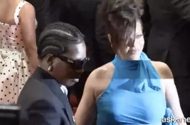 A$AP Rocky e la sua iconica borsa Chanel a forma di ghianda